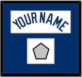 Los Angeles Name & World Series Champions Patch - Home White - Single Mat 1