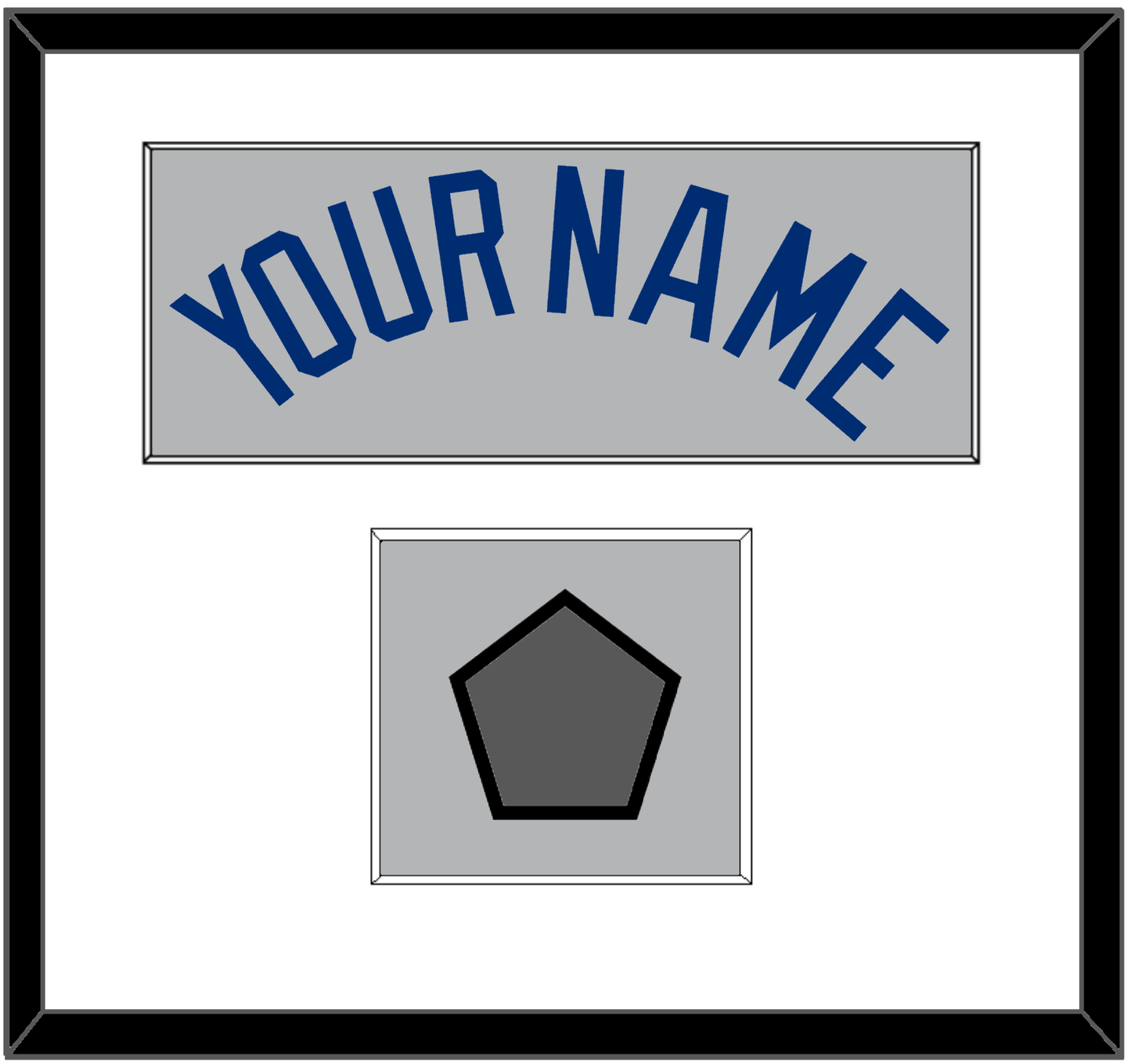 Los Angeles Name & World Series Champions Patch - Road Gray - Essential Tier 1
