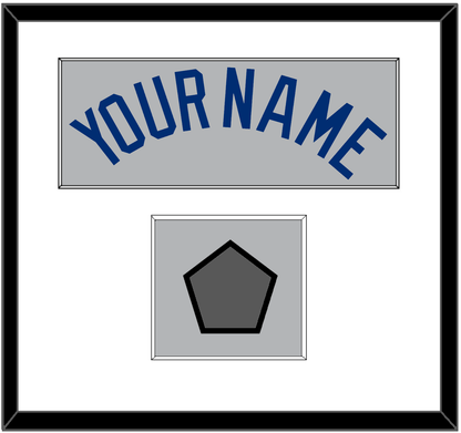 Los Angeles Name & World Series Champions Patch - Road Gray - Essential Tier 1