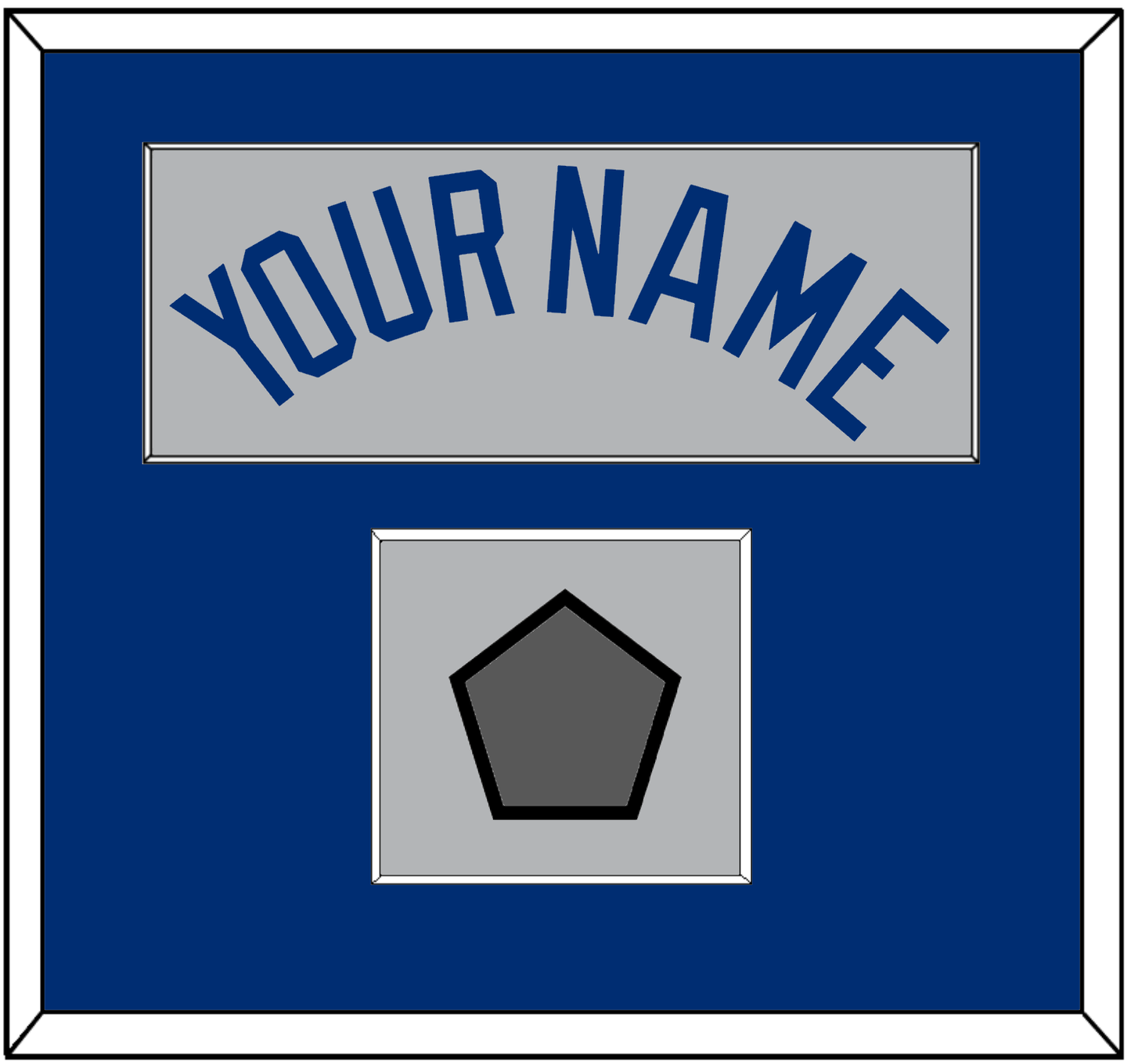 Los Angeles Name & World Series Champions Patch - Road Gray - Essential Tier 2