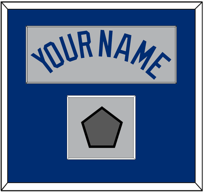 Los Angeles Name & World Series Champions Patch - Road Gray - Essential Tier 2