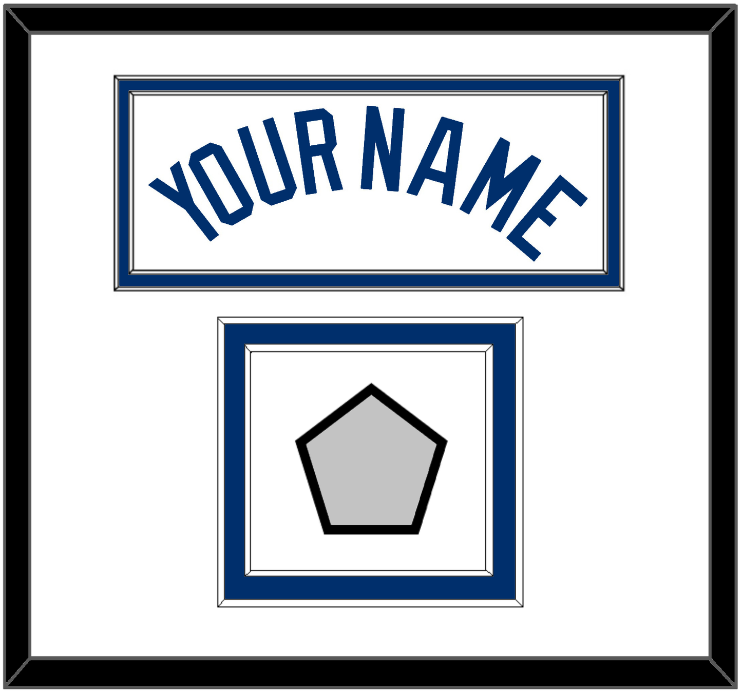 Los Angeles Name & World Series Jersey Patch - Home White - Signature Tier 1