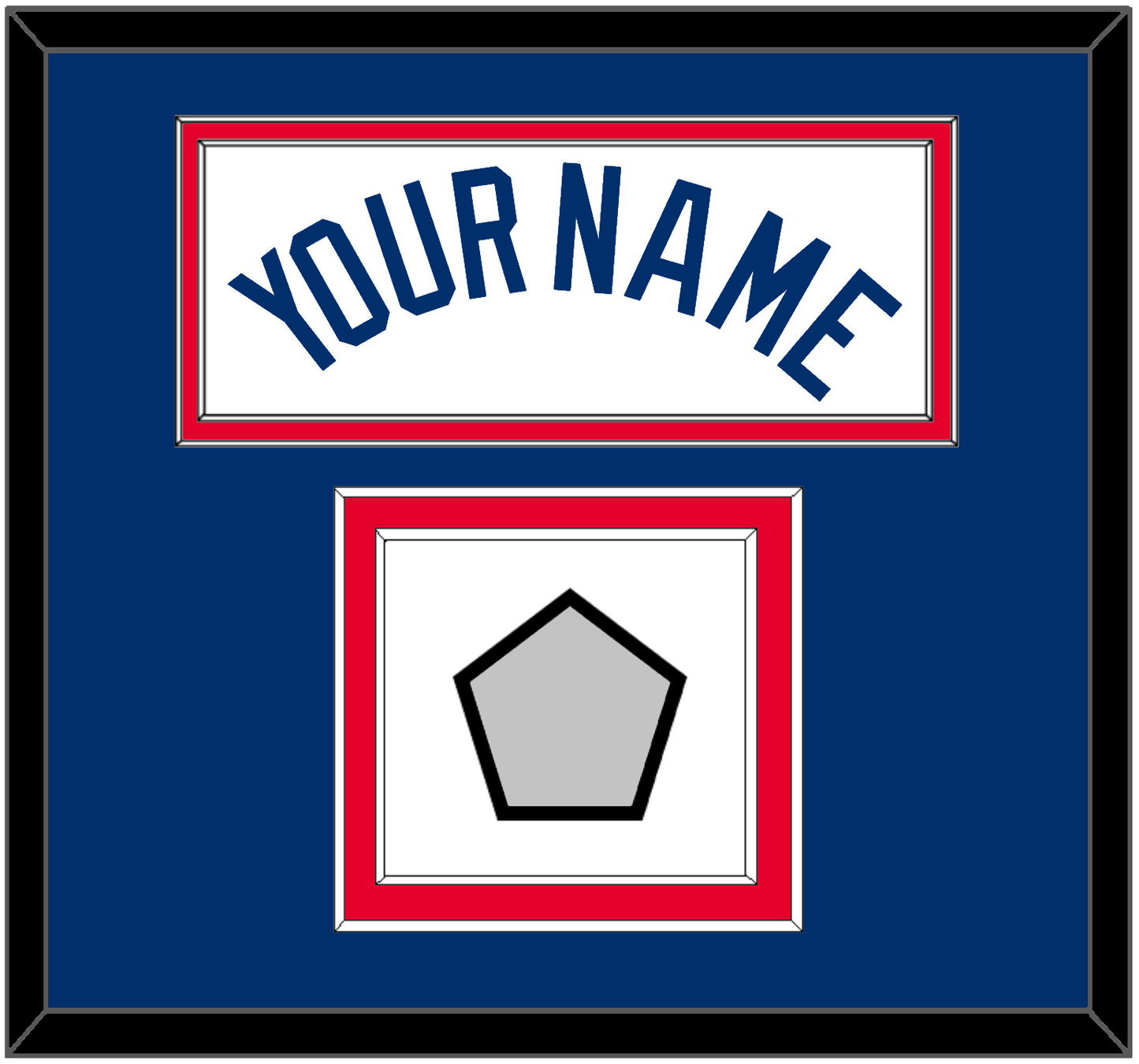 Los Angeles Name & World Series Champions Patch - Home White - Signature Tier 2