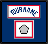 Los Angeles Name & World Series Champions Patch - Home White - Double Mat 2
