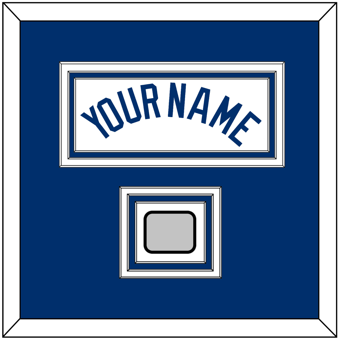 Los Angeles Name & World Series Champions Patch - Home White - Premier Tier 2