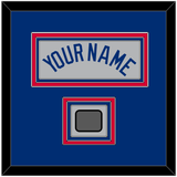 Los Angeles Name & World Series Champions Patch - Road Gray - Triple Mat 2