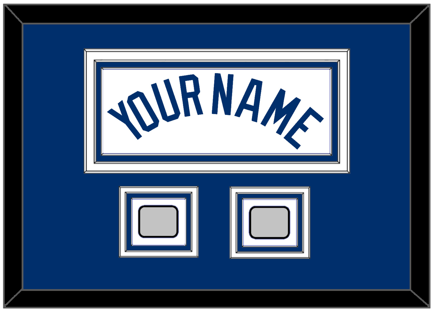 Los Angeles Name & 2 World Series Jersey Patches - Home White (2007-2023) - Premier Tier 3