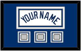 Los Angeles Name & 3 World Series Jersey Patches - Home White (2007-2023) - Triple Mat 2