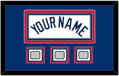 Los Angeles Name & 3 World Series Jersey Patches - Home White - Premier Tier 3