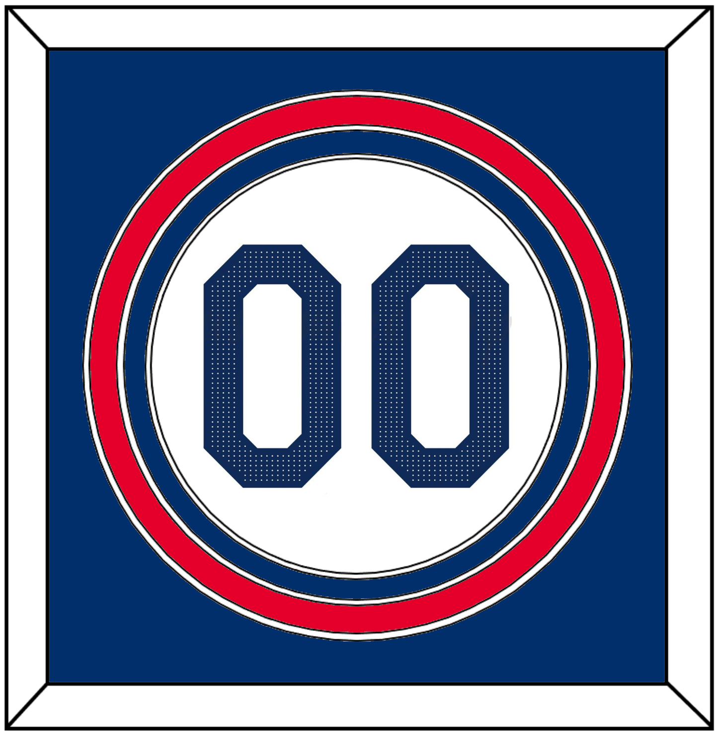 Los Angeles Number - Home White - Premier Tier 3