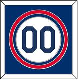 Los Angeles Number - Home White - Triple Mat 3