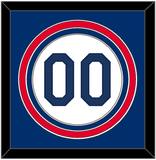 Los Angeles Number - Home White - Triple Mat 3