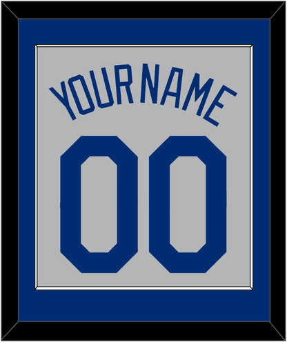 Los Angeles Name & Number - Road Gray - Essential Tier 2