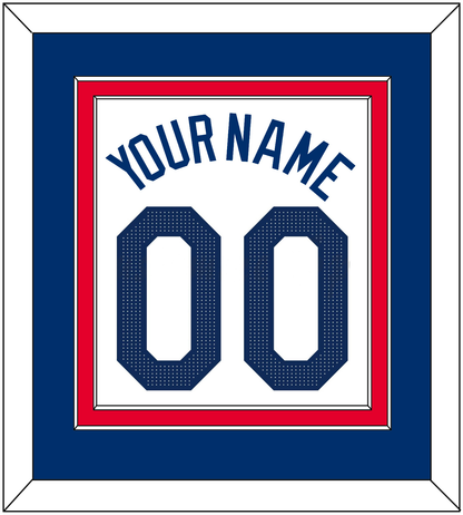 Los Angeles Name & Number - Home White - Signature Tier 2