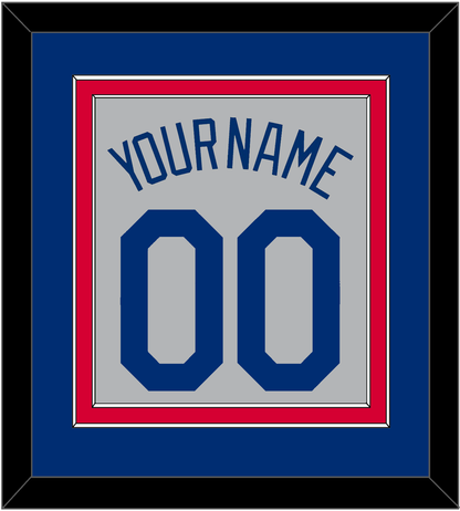 Los Angeles Name & Number - Road Gray - Signature Tier 2