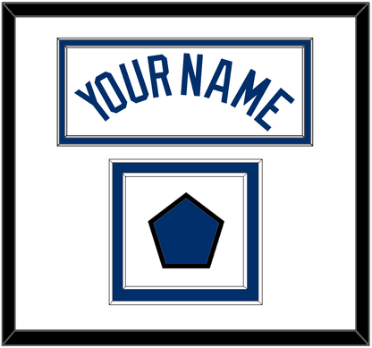 Los Angeles Name & Logo Patch - Home White - Signature Tier 1