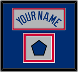 Los Angeles Name & Logo Patch - Road Gray - Double Mat 2