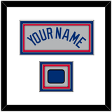 Los Angeles Name & Logo Patch - Road Gray - Triple Mat 1