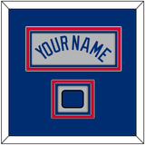 Los Angeles Name & Logo Patch - Road Gray - Triple Mat 2