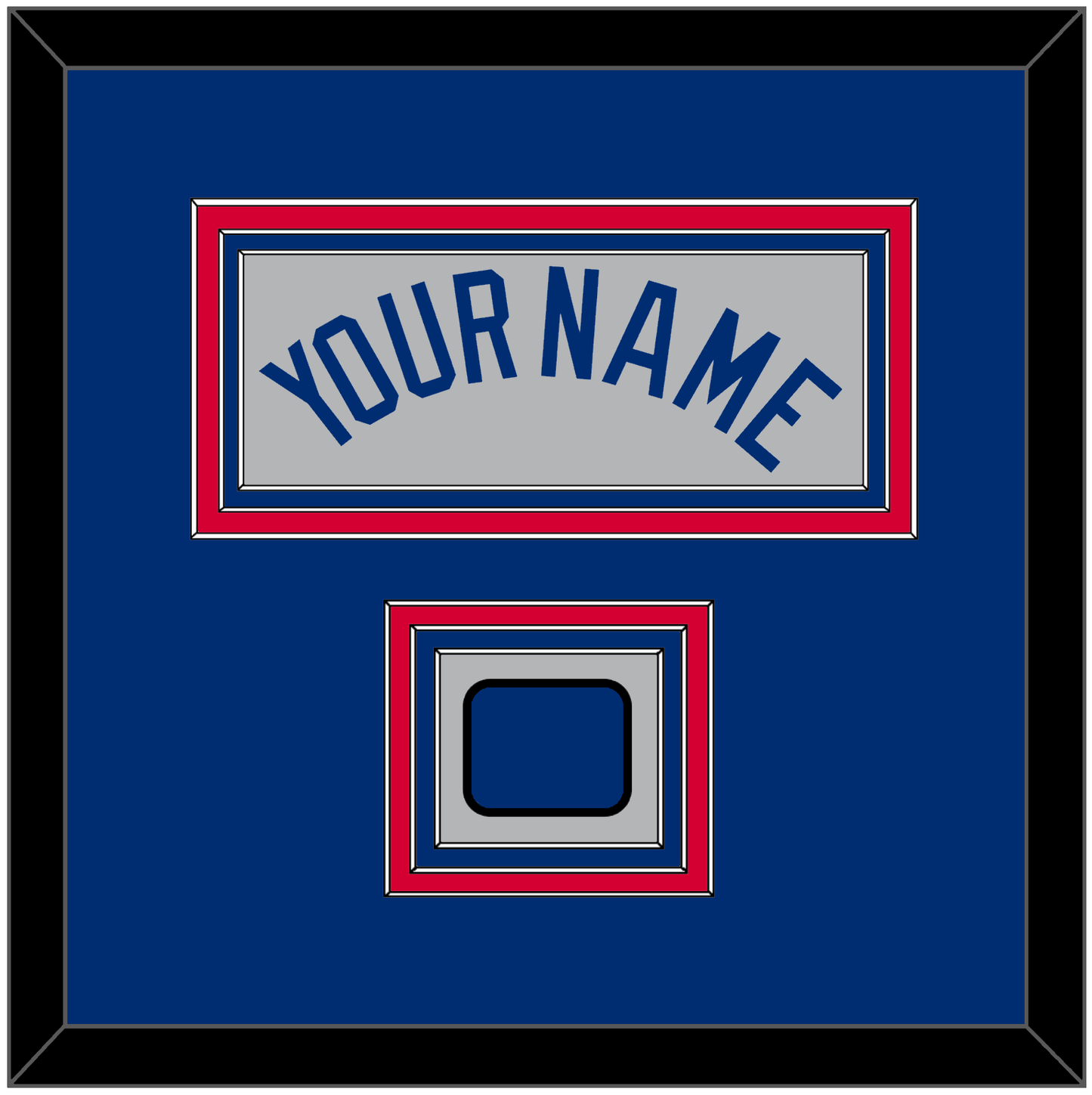 Los Angeles Name & Logo Patch - Road Gray - Premier Tier 2