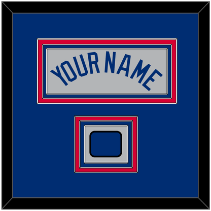 Los Angeles Name & Logo Patch - Road Gray - Premier Tier 2