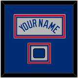 Los Angeles Name & Logo Patch - Road Gray - Triple Mat 2