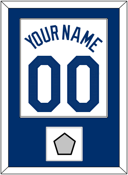 Los Angeles Name, Number & World Series Jersey Patch - Home White - Essential Tier 1