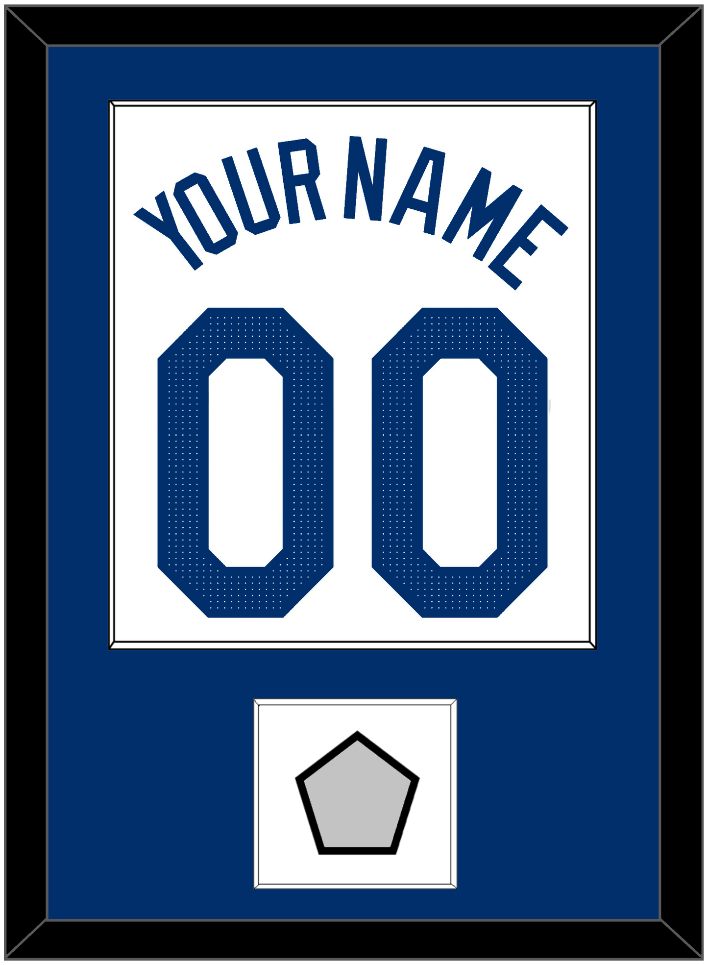 Los Angeles Name, Number & World Series Jersey Patch - Home White - Essential Tier 1