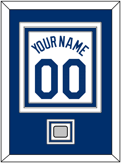 Los Angeles Name, Number & World Series Champions Patch - Home White - Premier Tier 2