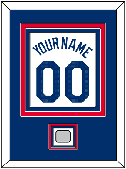 Los Angeles Name, Number & World Series Jersey Patch - Home White - Premier Tier 3