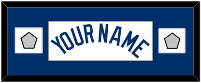 Los Angeles Name & 2 World Series Champions Patches - Home White - Essential Tier 2
