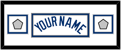 Los Angeles Name & 2 World Series Champions Patches - Home White - Signature Tier 2