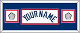Los Angeles Name & 2 World Series Champions Patches - Home White - Double Mat 4