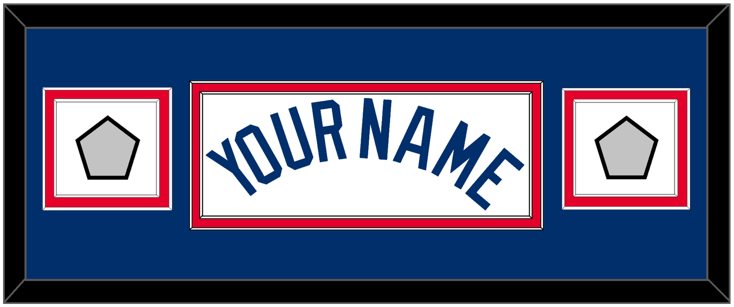 Los Angeles Name & 2 World Series Champions Patches - Home White (2007-2023) - Signature Tier 4