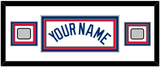Los Angeles Name & 2 World Series Jersey Patches - Home White (2007-2023) - Triple Mat 2