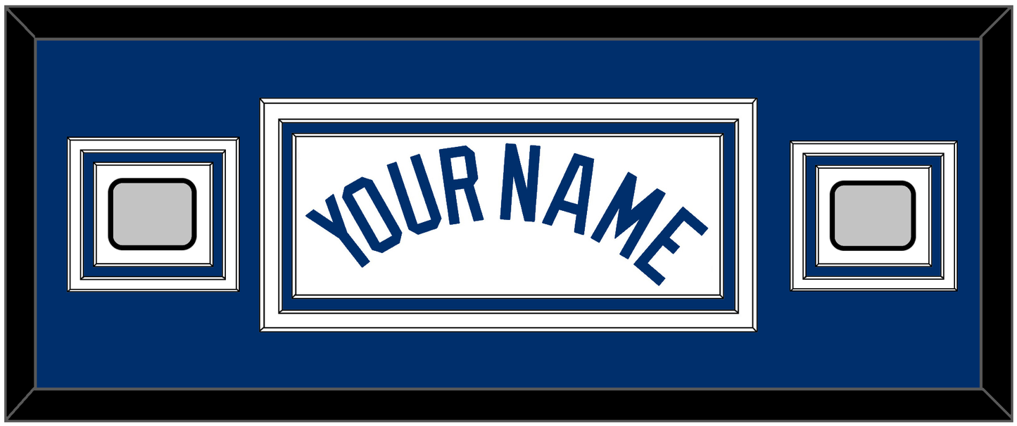 Los Angeles Name & 2 World Series Jersey Patches - Home White (2007-2023) - Premier Tier 4