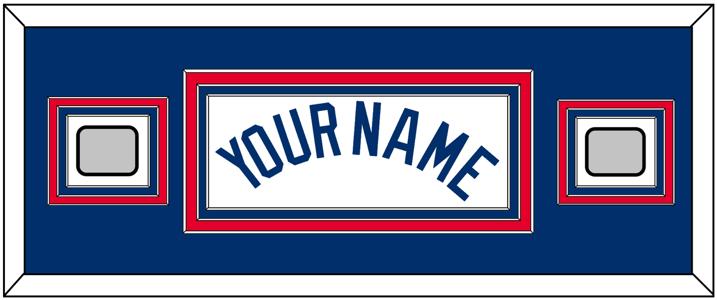 Los Angeles Name & 2 World Series Champions Patches - Home White - Premier Tier 6