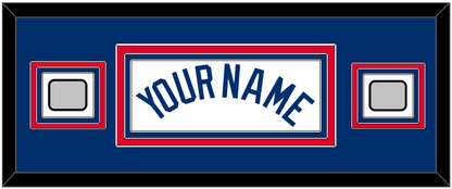 Los Angeles Name & 2 World Series Champions Patches - Home White - Premier Tier 6