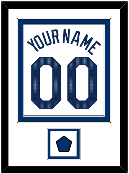 Los Angeles Name, Number & Logo Patch - Home White (2007-2023) - Signature Tier 1