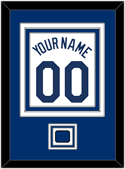 Los Angeles Name, Number & Logo Patch - Home White - Premier Tier 2