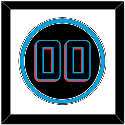 Miami Number - Alternate Black (2019-2023) - Signature Tier 1