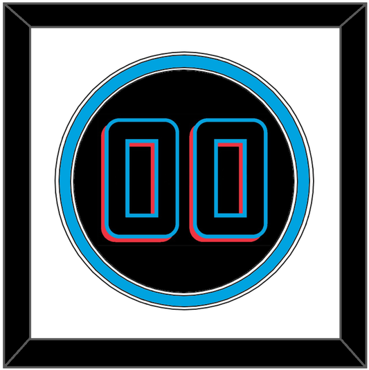 Miami Number - Alternate Black (2019-2023) - Signature Tier 1