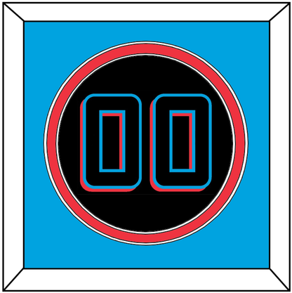 Miami Number - Alternate Black (2019-2023) - Signature Tier 3