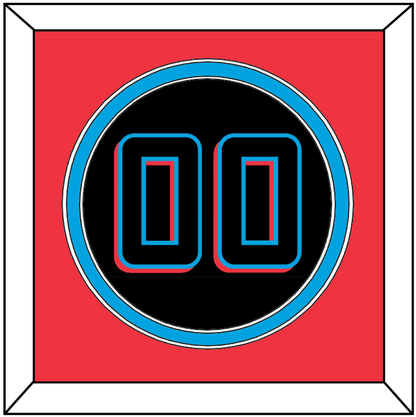 Miami Number - Alternate Black (2019-2023) - Signature Tier 4