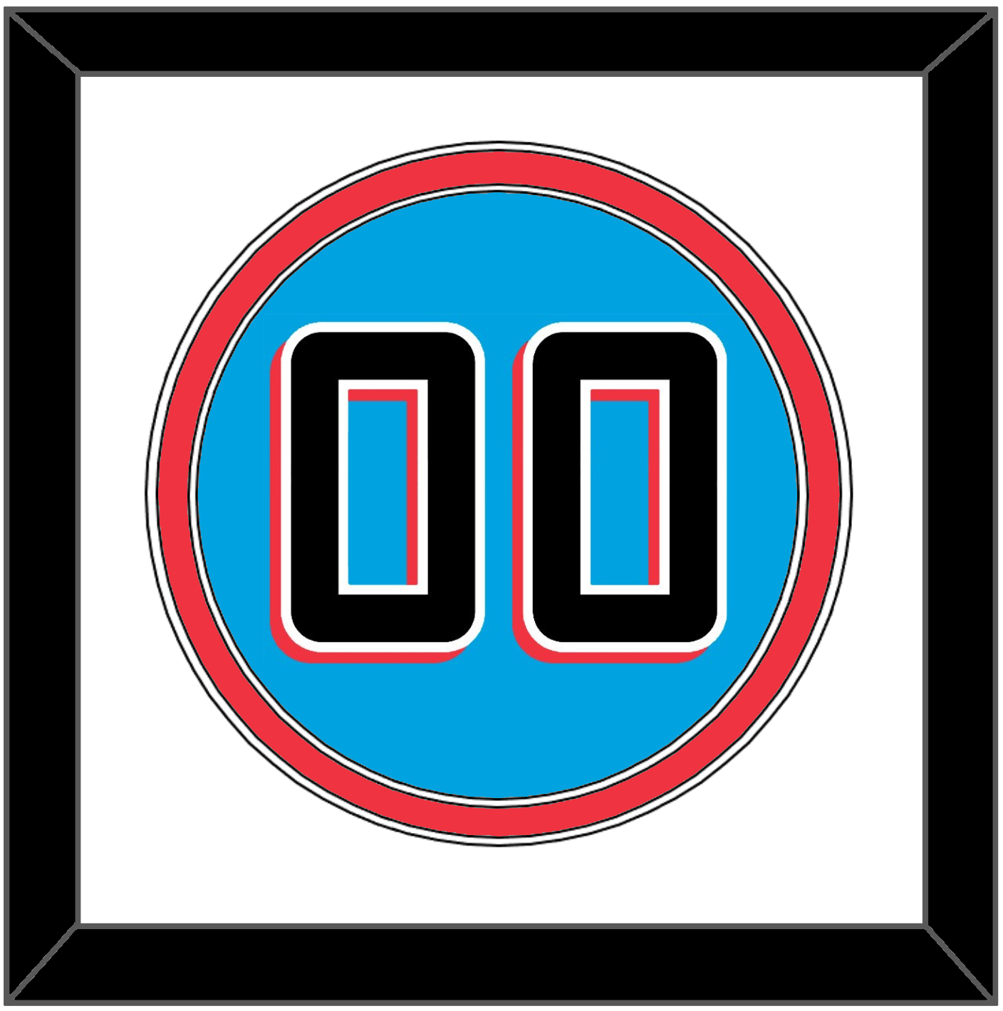 Miami Number - Alternate Blue - Signature Tier 2