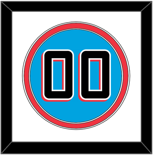 Miami Number - Alternate Blue - Signature Tier 2