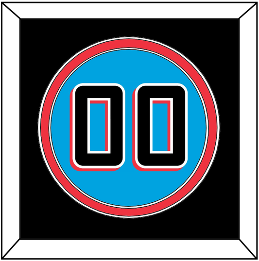 Miami Number - Alternate Blue - Signature Tier 3