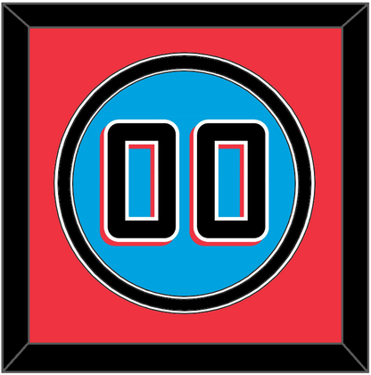 Miami Number - Alternate Blue - Signature Tier 4