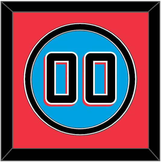 Miami Number - Alternate Blue - Signature Tier 4