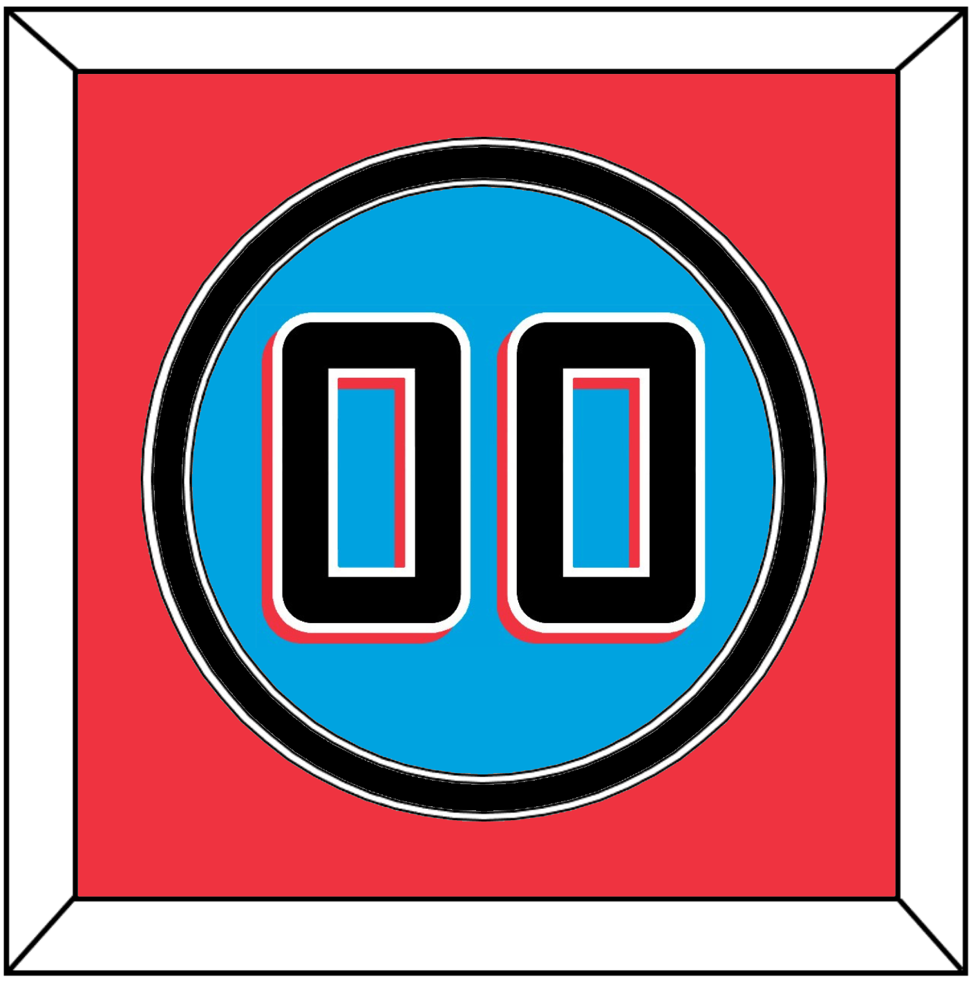 Miami Number - Alternate Blue - Signature Tier 4